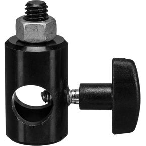 Manfrotto Rapid Adapter, Converts Standard 5/8" Lightstand Tip to a 17mm Long 3/8" Male Thread. (#3102)