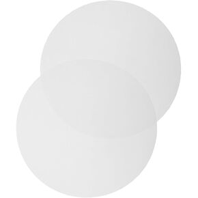 Mipcase Fabric Lampshade Diffusers for Ceiling Lights 2 Pack Heat-resistant Child Safe Anti-glare Easy Install Lampshade Covers