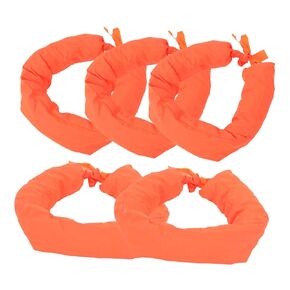 Reflective Weight Bags for Safety 5pcs Training Cone Bags Driveway Warning Sign Traffic Control Cones Night Visibility Reflective
