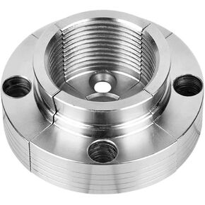 Reversible 3.5 Inch Wood Turning Chuck 1-Inch X 8TPI Thread Wood Lathe Chuck Accessory Jaws Wood Lathe Turning Tool 9 Types Chuck(Blue)