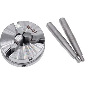 Three Jaw Manual Lathe Chuck 65mm M14 Thread Machine Tool CNC Accessories Self-Centering Chuck