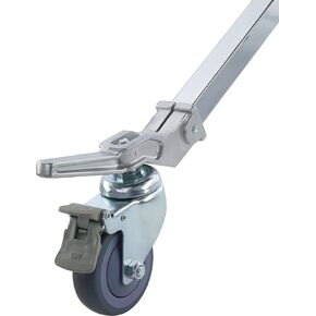 Kupo 100mm Caster with Brake 30mm Square Adapter Set of Three (KS940612)