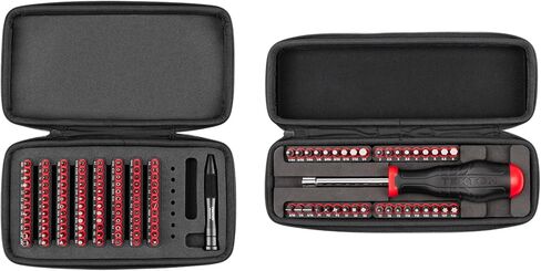 TEKTON 4 mm Phillips/Slotted Bit Set with Rail, 12-Piece (P000-P2, 0.8-4 mm) | DZZ92001 in Saudi Arabia