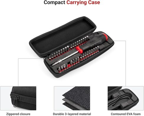 TEKTON 4 mm Phillips/Slotted Bit Set with Rail, 12-Piece (P000-P2, 0.8-4 mm) | DZZ92001 in Saudi Arabia
