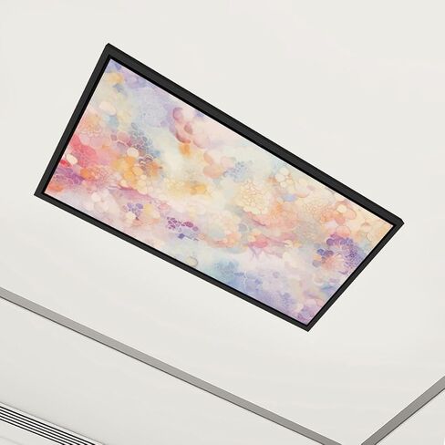 6 Pack Fluorescent Light Covers Children s World Map Travel Around World Play mat for Kids Baby Land Decorative Magnetic Ceiling Covers Light Shade Panel for Classroom Office 4 x 2 ft in Saudi Arabia