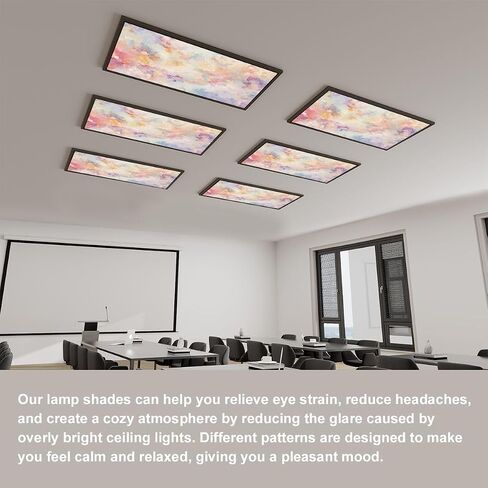6 Pack Fluorescent Light Covers Children s World Map Travel Around World Play mat for Kids Baby Land Decorative Magnetic Ceiling Covers Light Shade Panel for Classroom Office 4 x 2 ft in Saudi Arabia