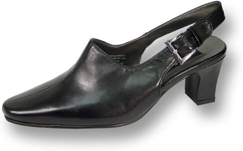 Peerage Zoe Women Wide Width Leather Slingback Nice Dress Pumps in Saudi Arabia