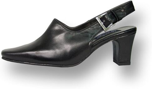 Peerage Zoe Women Wide Width Leather Slingback Nice Dress Pumps in Saudi Arabia