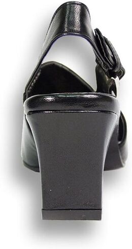 Peerage Zoe Women Wide Width Leather Slingback Nice Dress Pumps in Saudi Arabia