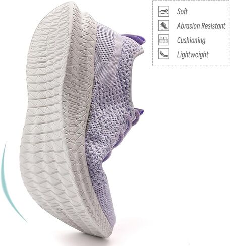 Womens Walking Running Shoes Sneakers Slip On Sport Tennis Athletic Gym Shoes Casual Fashion Lightweight Breathable Non Slip Workout Workout Trainers Shoe in Saudi Arabia