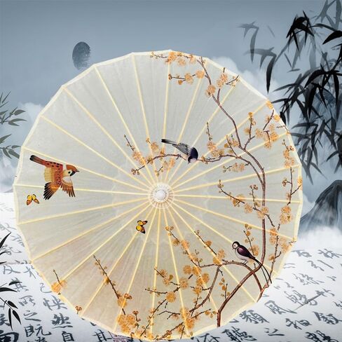 Chinese Printing Oil Paper Umbrella Decorative Crafts Parasol Umbrella for Wedding Parties, Photography, Costumes, Cosplay, Decoration in Saudi Arabia