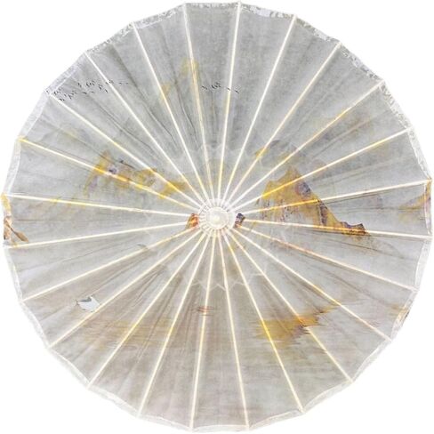Chinese Printing Oil Paper Umbrella Decorative Crafts Parasol Umbrella for Wedding Parties, Photography, Costumes, Cosplay, Decoration in Saudi Arabia