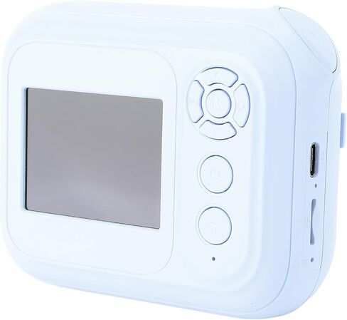 ZJchao Instant Print Digital Camera 48MP HD 1080P 6X Zoom Cute Instant Camera with MP3 Game Functions for Birthday Xmas Gifts Kids Teens Adults (Blue) in Kuwait