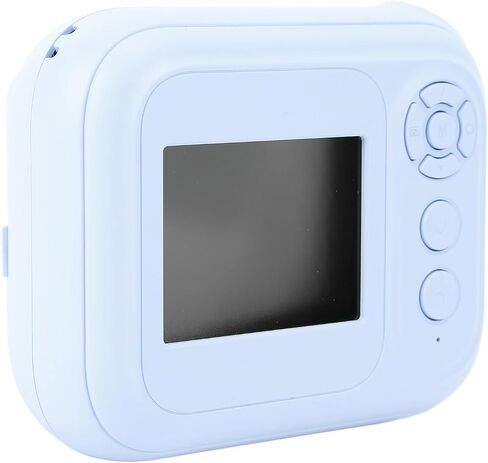 ZJchao Instant Print Digital Camera 48MP HD 1080P 6X Zoom Cute Instant Camera with MP3 Game Functions for Birthday Xmas Gifts Kids Teens Adults (Blue) in Kuwait