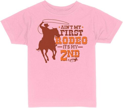 Aint My First Rodeo Toddler Kids T-Shirt in Saudi Arabia
