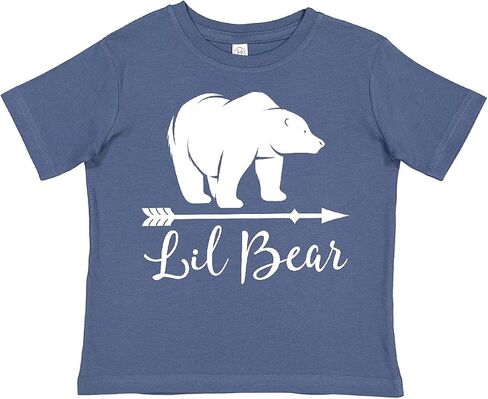 inktastic Lil Bear Boys Cute Baby Outfit Toddler T-Shirt in Saudi Arabia