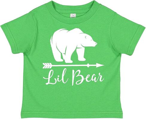 inktastic Lil Bear Boys Cute Baby Outfit Toddler T-Shirt in Saudi Arabia