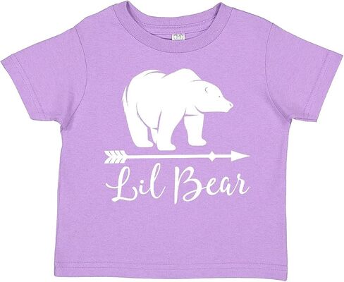 inktastic Lil Bear Boys Cute Baby Outfit Toddler T-Shirt in Saudi Arabia