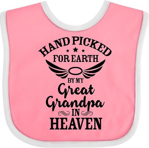 تم اختيار Inktastic Handpicted for Earth بواسطة جدي العظيم في Heaven Baby Bib in Kuwait
