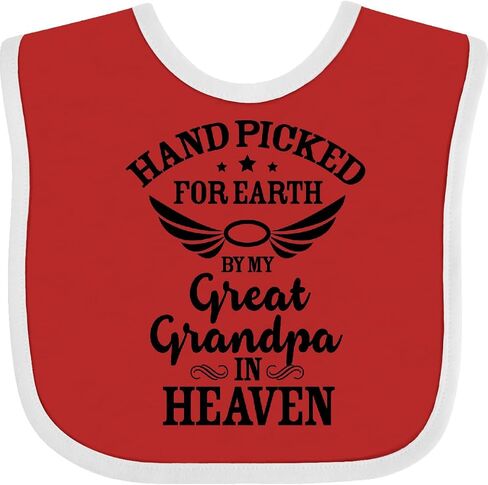 تم اختيار Inktastic Handpicted for Earth بواسطة جدي العظيم في Heaven Baby Bib in Kuwait