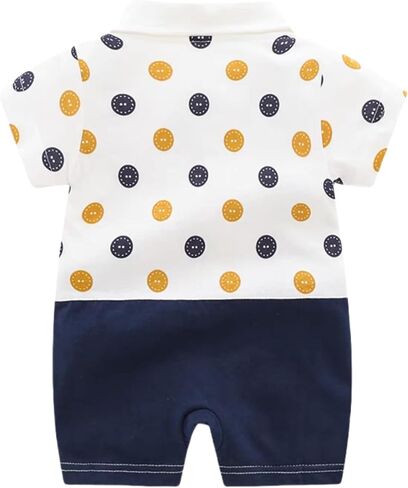 Ohrwurm Baby Boys Girls Romper Cartoon Printed Short Sleeve One-Piece Beach Outfit Summer Clothes in Kuwait