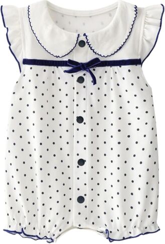 Ohrwurm Baby Boys Girls Romper Cartoon Printed Short Sleeve One Beach With Summer Silver in Kuwait