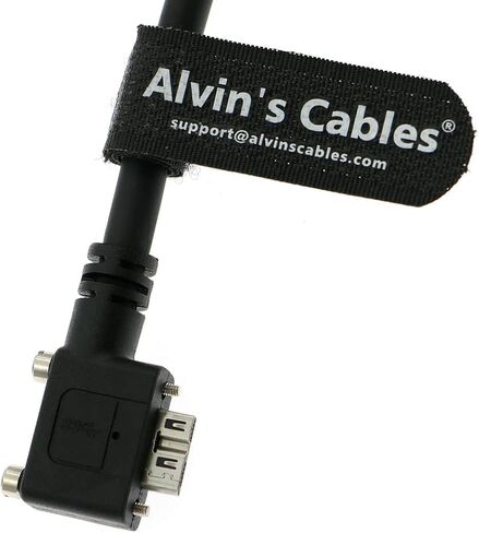 كابلات Alvin USB 3.0 إلى Micro-B ألياف ألياف-قابلية لبيتيكات لسان باسلر ACE كاميرا القفل Micro-B إلى النوع من النوع من أجل الكاميرا الصناعية 10M | 32.8 قدم in Kuwait