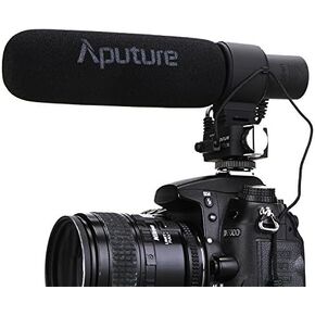 Aputure V-Mic D2 - Sensitivity Adjustable Directional Condenser Shotgun Microphone