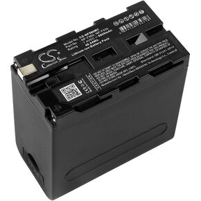 VI VINTRONS 6600mAh Battery for Sony CCD-RV100, CCD-RV200, CCD-SC5, CCD-SC5/E,