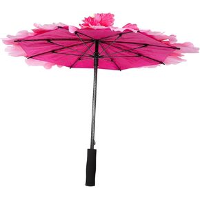 Dance Prop Umbrella Delicate Peony Flower Umbrella for Stage Performances Festivals and Holiday Decor for Dance and Theatrical Shows