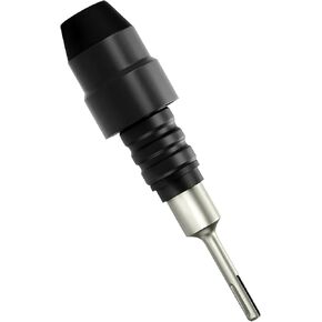 SDS plus to SDS Max Adapter, 8-1/4" Long Alloy Steel Adapter Compatible with Rotary Hammer Alloy Steel Adapter, SDS Adapter Bit for Rotary Hammer Connection Drill Converter Shank Quick Tool