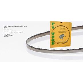 PS Wood Timber Wolf 93 1/2 x 3/8 x 10 tpi Band Saw Blade