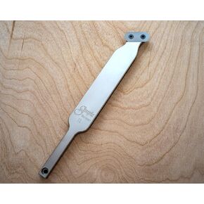Simple Scraper II carbide tipped turning and finishing tool for steep and straight inside walls & bottoms, USA Made (Unhandled with Oval Cutter)