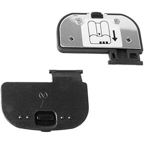 PhotoTrust 2 Pieces Battery Door Cover Lid Cap Replacement Repair Part Compatible with Nikon D7200 D7100 D610 D600 D7000 DSLR Digital Camera