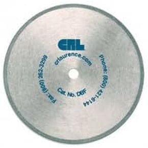 CRL DBF 5-3/8" Plated Diamond Saw Blade Fine 220 Grit with 10 mm Arbor