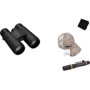 Nikon Monarch M5 12x42 مناظير و Topo Hat & Lens Pen & Gritr Microfibre