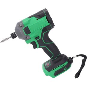 Electric Impact Wrench, 100‑240V Multipurpose Design Brushless Motor Wrench High Efficiency for Car Repair for Loosening or Tightening Bolts Nuts (US Plug)