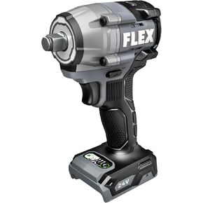 FLEX 24V Brushless Cordless 1/2-Inch 450 Ft-Lbs Torque Compact Impact Wrench Tool Only, Battery and Charger Not Included - FX1431-Z