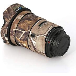 Rolanpro Mirrorless Camera Lens Camouflage Coat for Canon EF 24-105mm F/4 L is II USM Cover Lens Protective Sleeve Case-#3 Jungle Waterproof