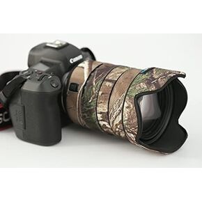 Rolanpro Mirrorless Camera Lens Camouflage Coat for Canon EF 24-105mm F/4 L is II USM Cover Lens Protective Sleeve Case-#3 Jungle Waterproof in Kuwait
