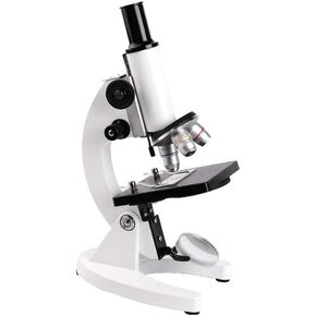 Compound Monocular Microscopes Wide-Field 30X Eyepiece Magnifier for Student Beginner Kids Laboratory