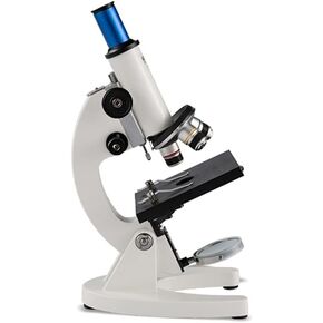 Microscope 40X-640X Compound Monocular Microscopes Illumination Magnifier for Student Beginner Kids Science Kit