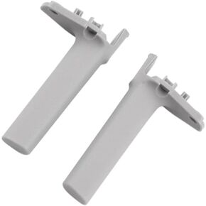2Pcs Heightened Extension for Air Lightweight Durable Drone Accessories Kit with Easy Installation Quick Disassembly Grey