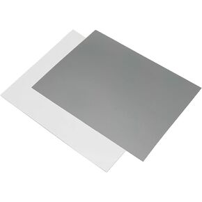 2/5/10pcs 7.87 "× 6.69" فيلم مستقطب الفضة العاكس للدراجات النارية الكهربائية شاشة LCD إكسسوارات (2PCS Polarizer Film)