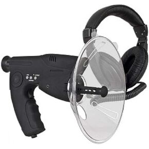 Parabolic Microphone Bionic Ear, Bionic Ear Electronic Listening Device Digital Device, Monocular 8X Times Long Distance Hearing (Headphone Included)