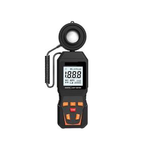 Digital Lux Meter Max 200,000Lux Lux Meter Brightness Lux Fc Test Lux Meter Photometer Car LCD Lux Meter -Photography Lumens