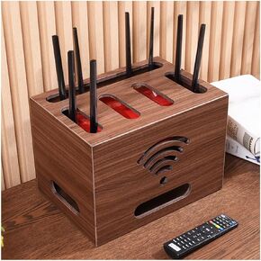 Router Shelf Wall Mount WiFi Router Storage Box, Wall Mounted Router Storage Box Wireless WiFi Router Shelf TV Lower Row Socket Occlusion Box for Bedroom Living Room