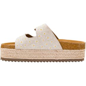 Corkys Footwear No Filter 2-Inch Platform Sandals with Adjustable Buckles and Comfortable Insoles - Stylish & Comfortable Espadrille Sandals - All Day Wear