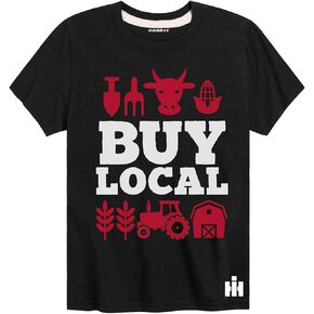 Case IH Buy Local- Toddler Short Sleeve Graphic T-Shirt