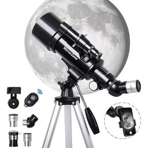 Powerful Telescope - 80mm Aperture, 600mm Focal Length, Enhanced with Fully Multi-Coated Optics and Complete Accessories